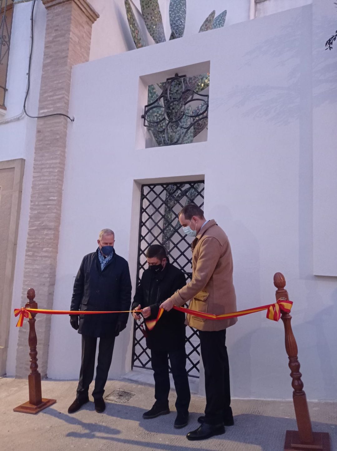 Inauguración del nuevo parque del olivar &#039;Van Der Lide&#039; en Arjona.