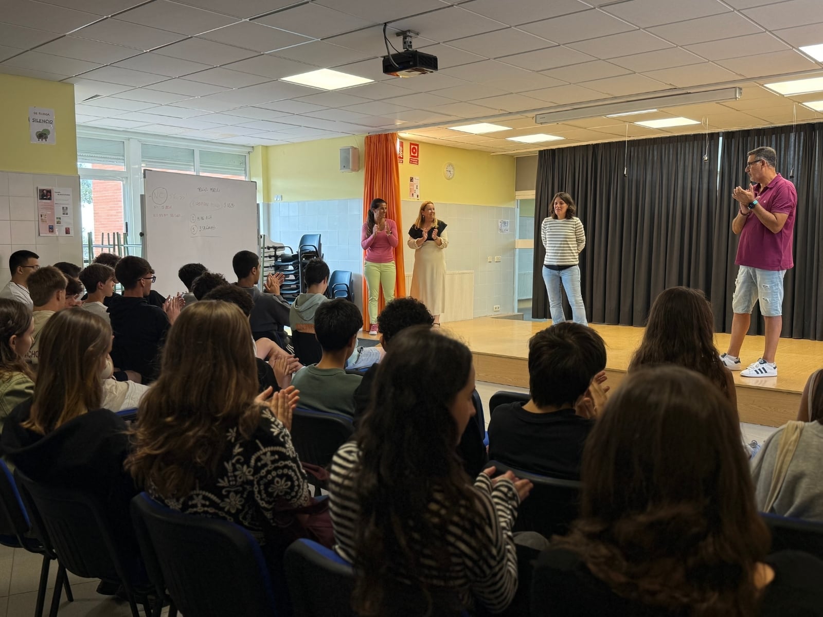 Inauguración del primer curso de Bachillerato de la historia en el municipio de Hoyo de Manzanares