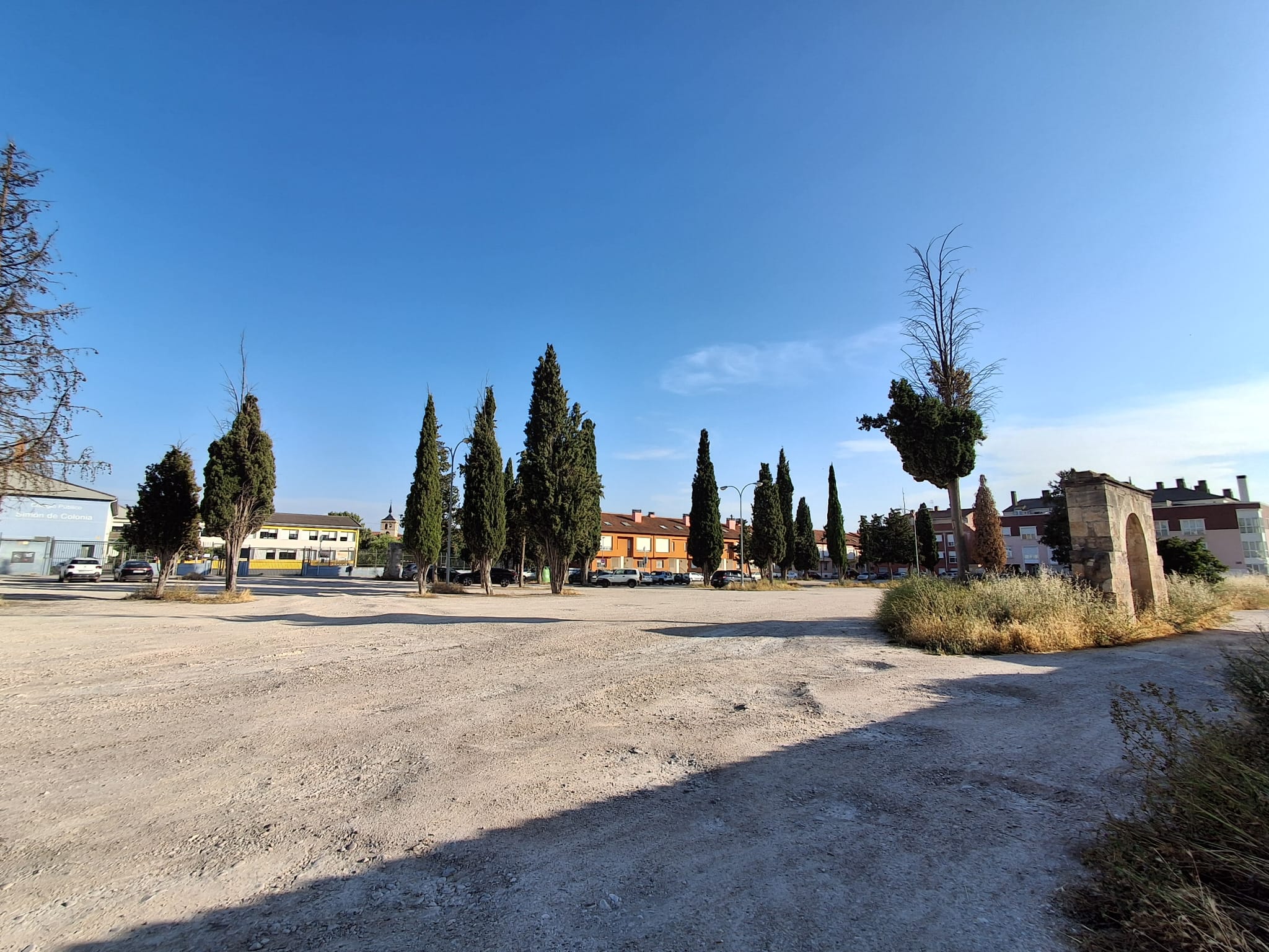 Terreno del antiguo cementerio de San Isidro
