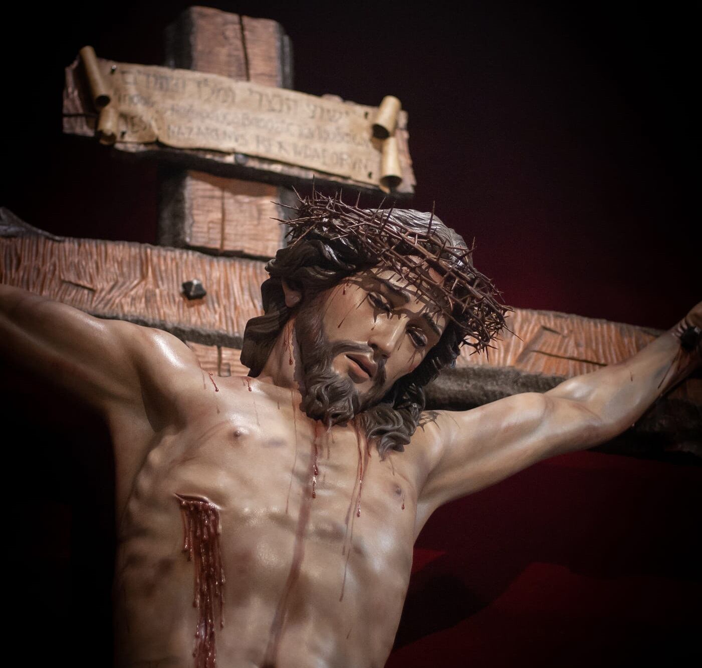 Cristo de la Lanzada, de la Cofradía del mismo nombre en Jaén capital