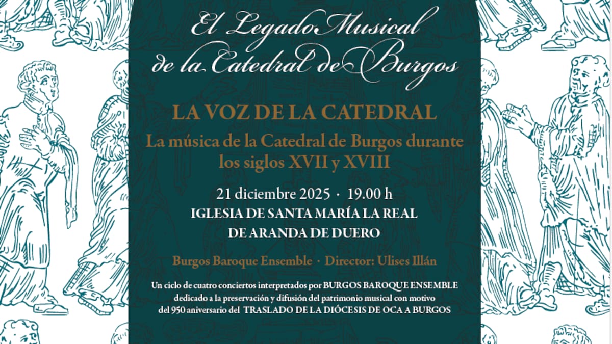 La música de la Catedral de Burgos suena por primera vez en Aranda