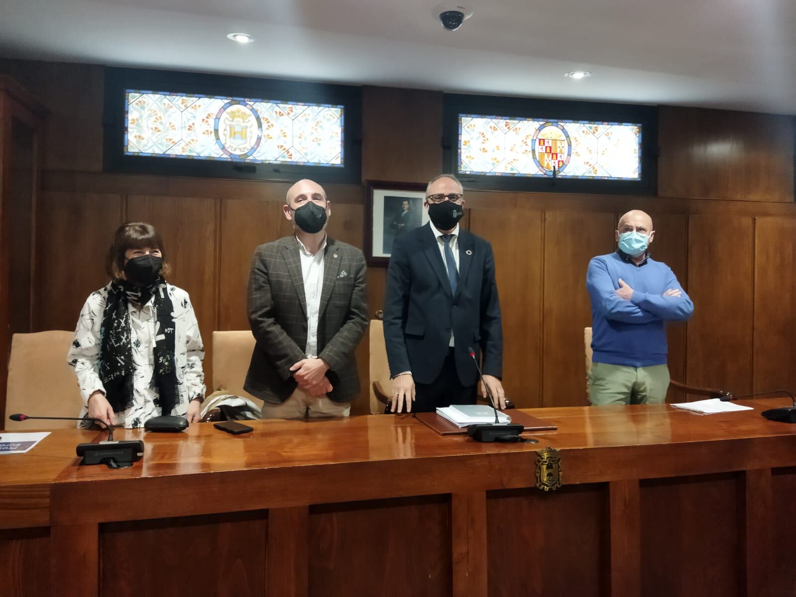 Rueda de prensa, ayuntamiento de Ponferrada