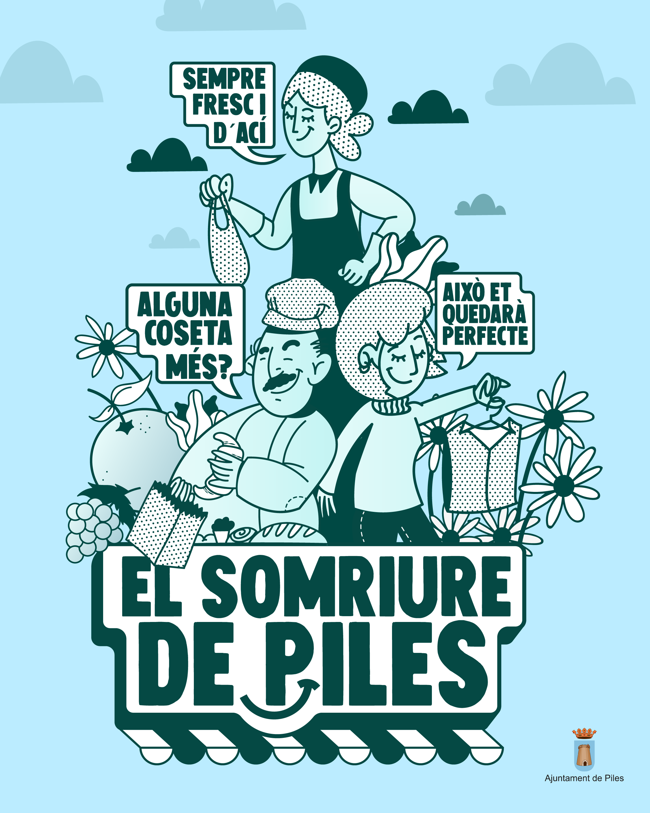 Cartel &#039;El somriure de Piles&#039;