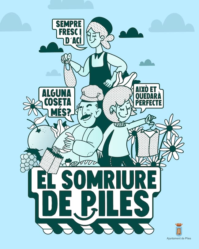 Cartel 'El somriure de Piles'