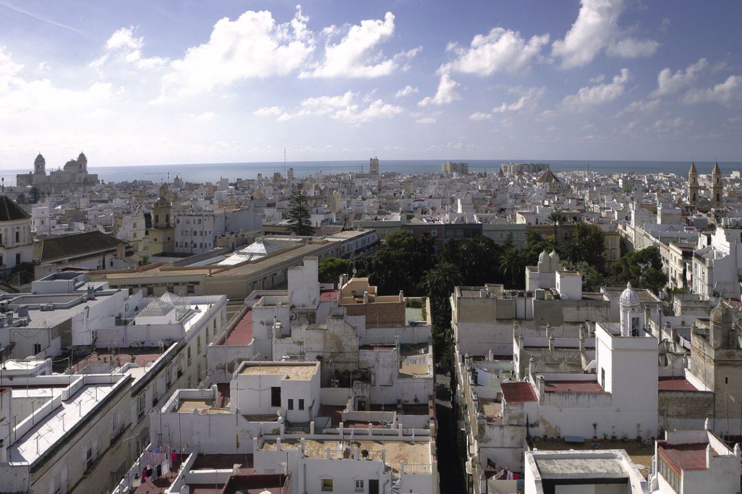 Imagen del casco histórico de Cádiz