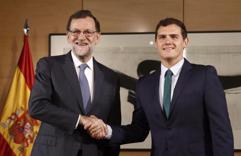 Mariano Rajoy y Albert Rivera, en una fotografía de archivo. 