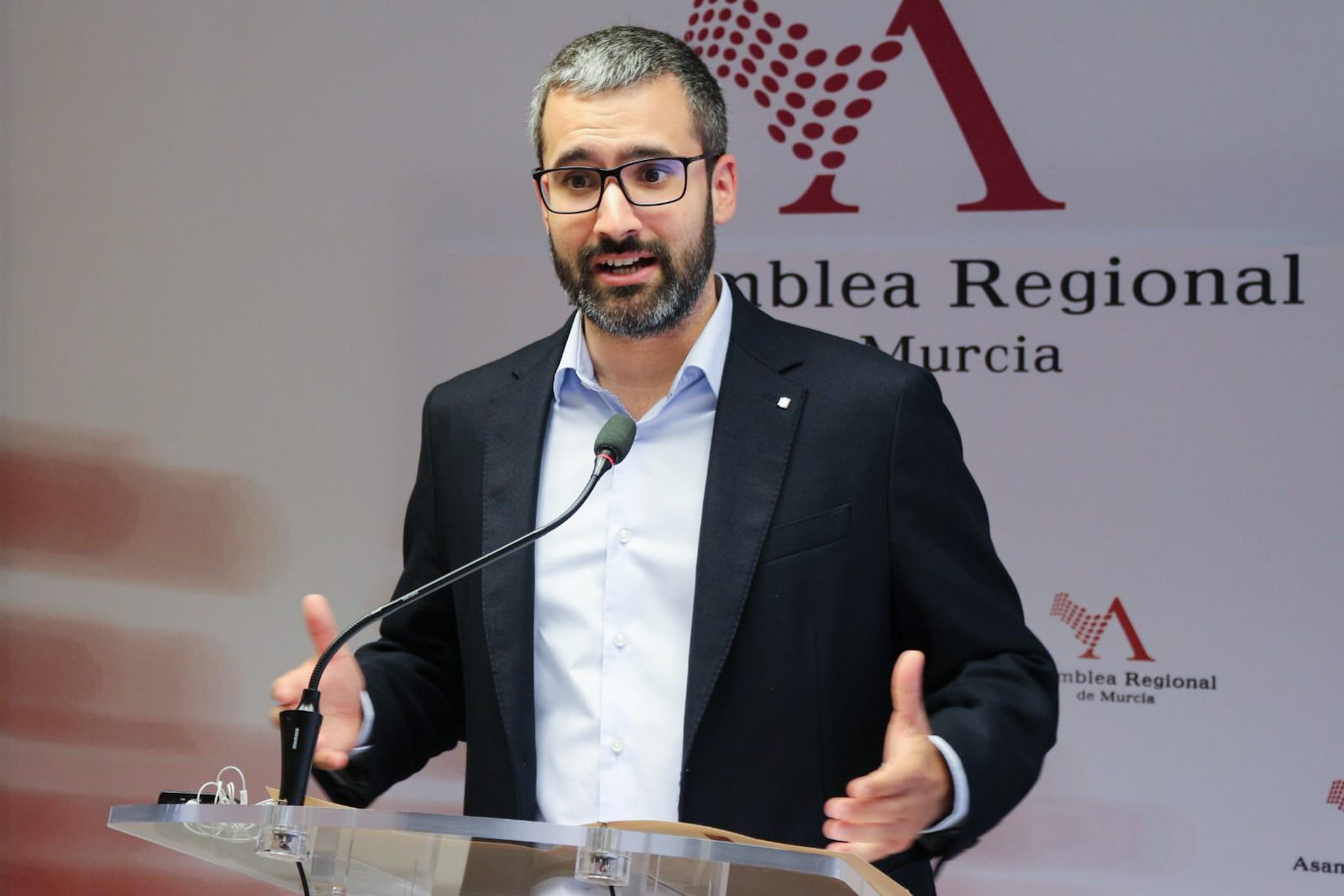 Francisco Lucas, Portavoz dl PSRM en la Asamblea Regional de Murcia