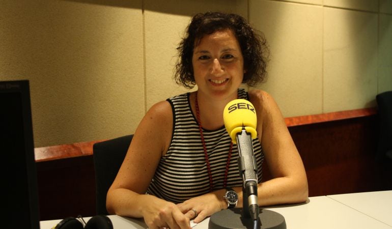 La diputada del PSC, Alicia Romero, en l&#039;entrevista a &quot;El Balcó&quot; SER Catalunya.
