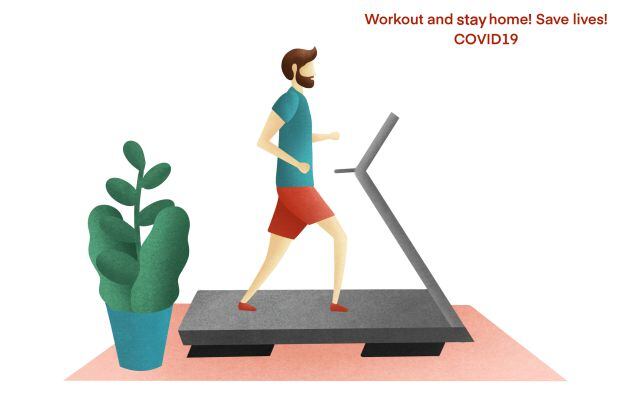 Corredor contra el coronavirus