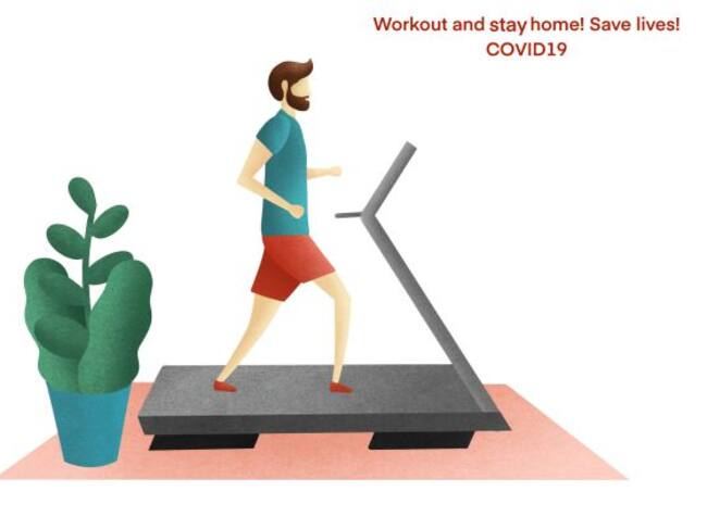 Corredor contra el coronavirus