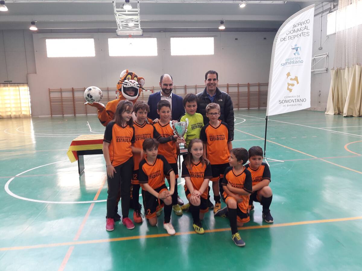 Arranca la Liga Comarcal de Fútbol Sala en el Somontano