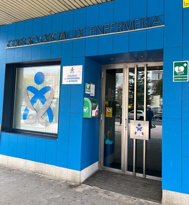 Sede del Colegio de Enfermería en la avenida Reyes Católicos de Burgos