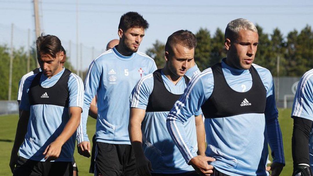 El Celta vuelve al trabajo tras la derrota ante el Granada