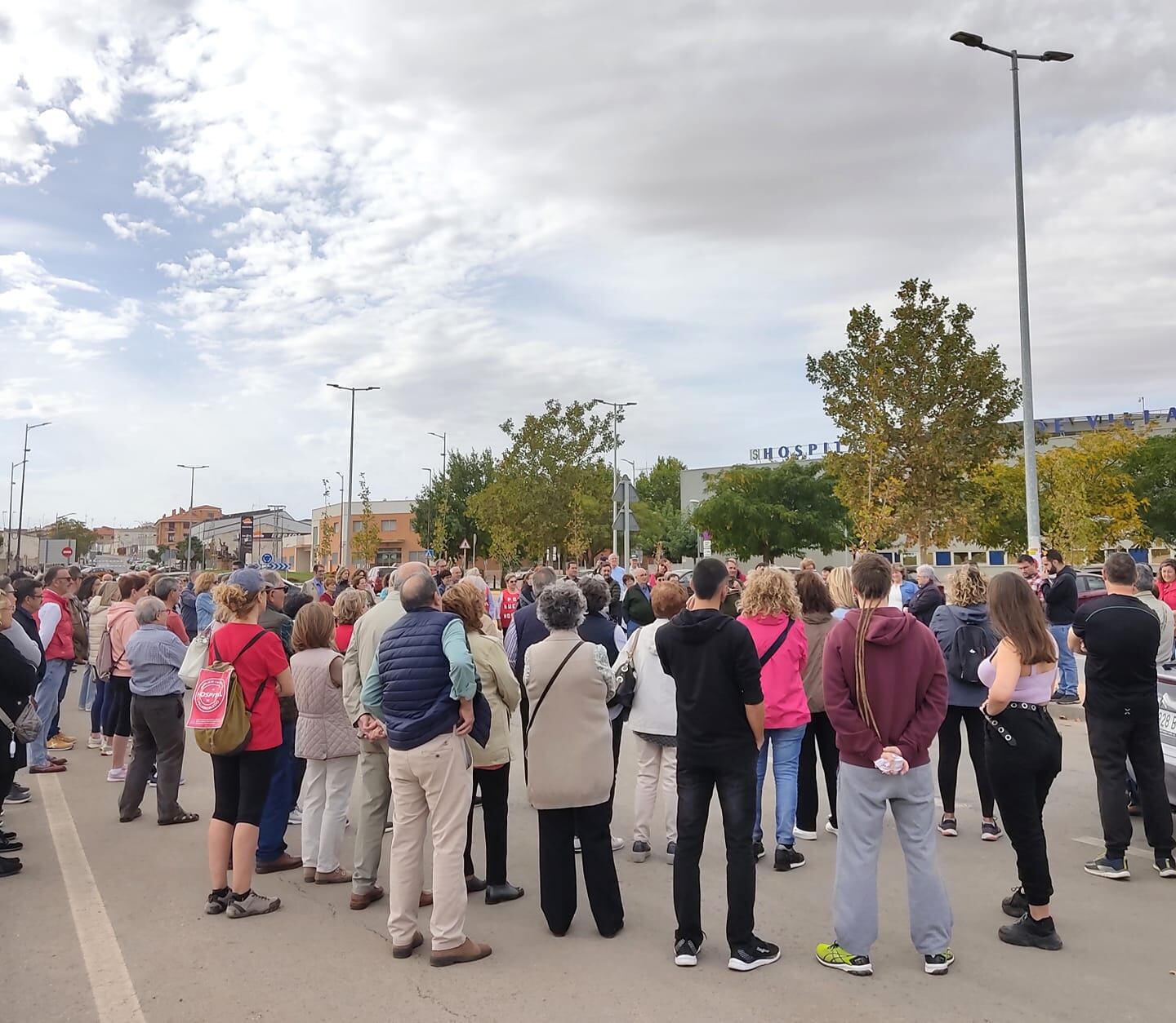 Personas congregadas en la última movilización