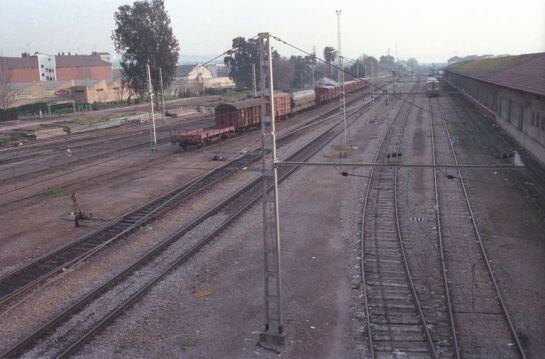 1989 - Terrenos ocupados por las vías