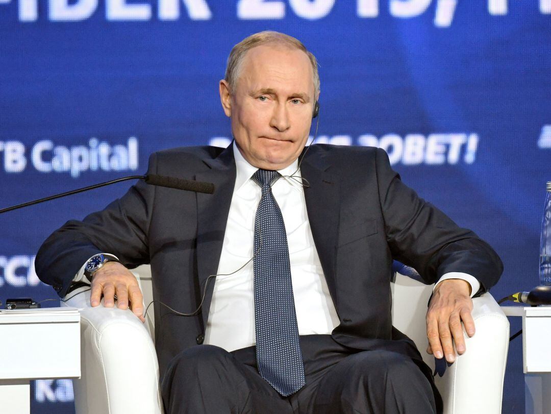 El presidente de Rusia, Vladimir Putin.