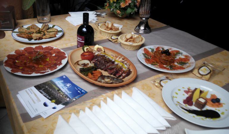 Platos de las XXV Jornadas Gastronómicas de Andújar