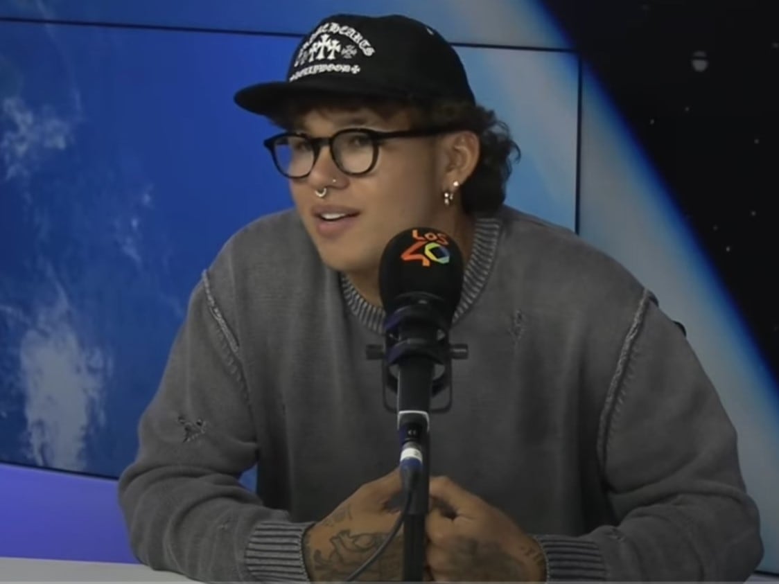 Beéle durante una entrevista en LOS40