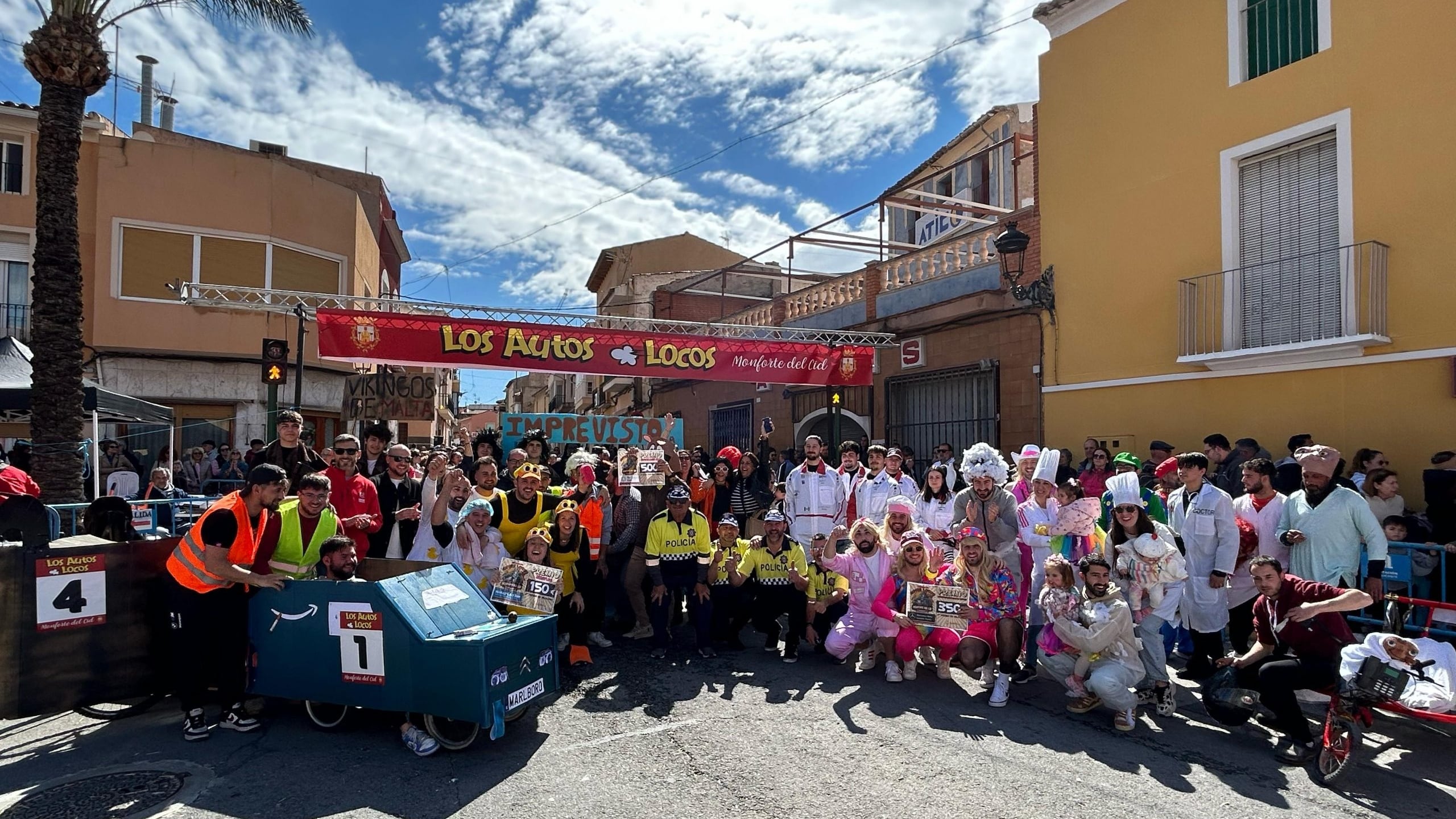 Imagen de archivo de la celebración de la I edición de los Autos Locos en Monforte del Cid
