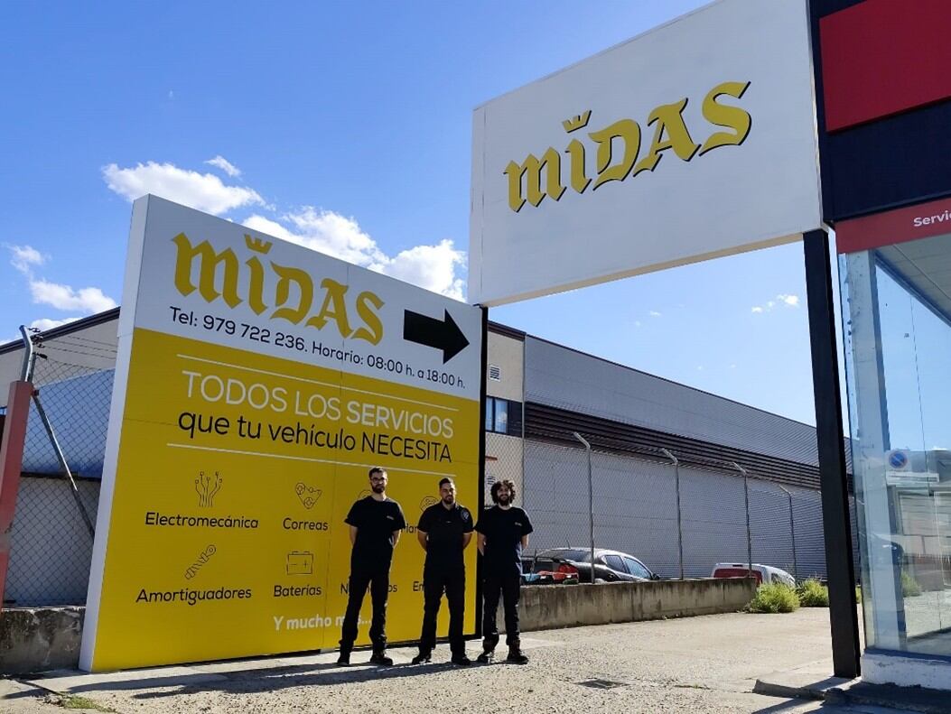Apertura de Midas en Palencia