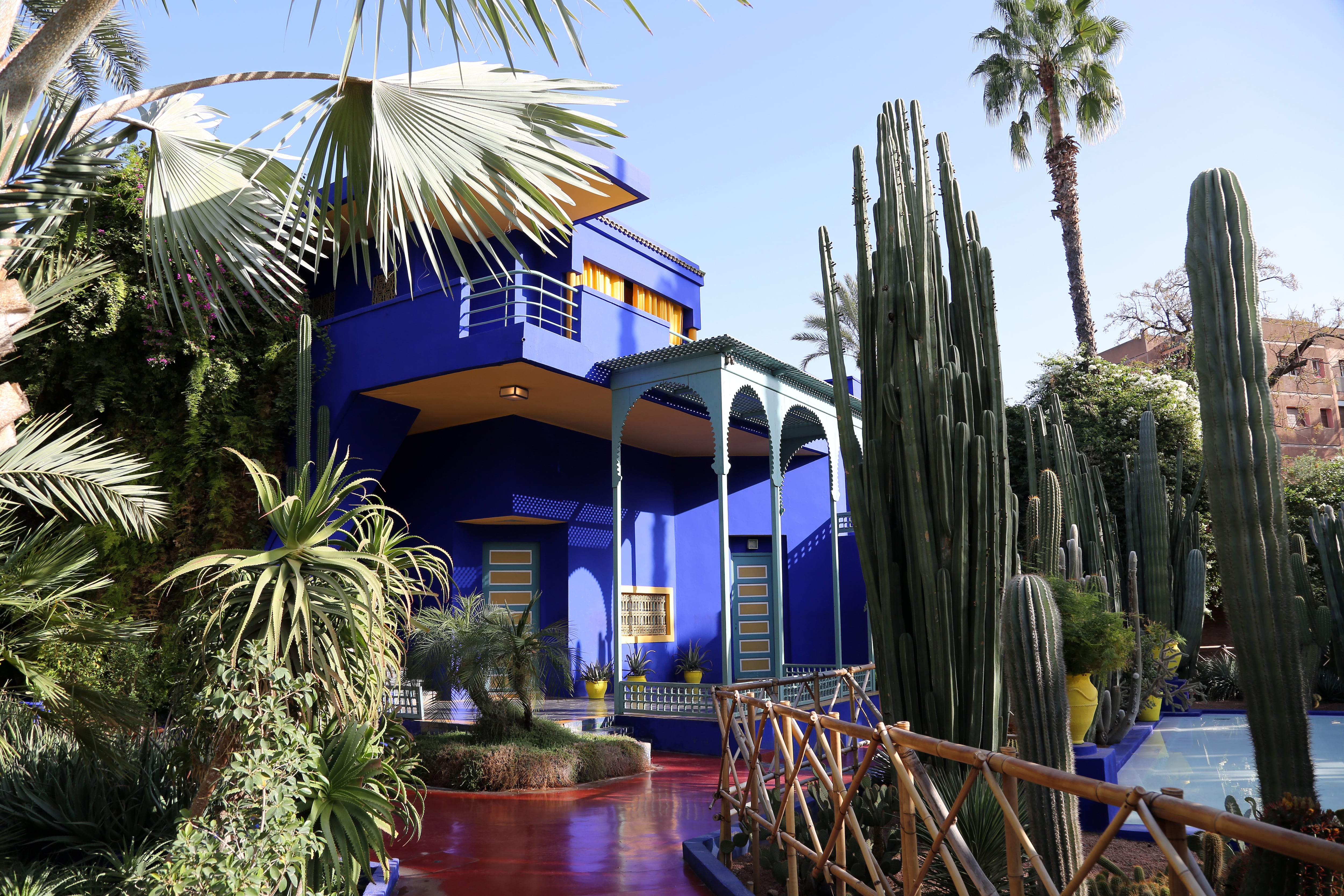 Jardín Majorelle, en Marrakech.