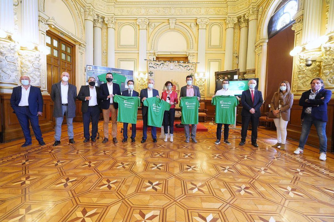 Presentación de la edición virtual de la Marcha Valladolid Contra el Cáncer