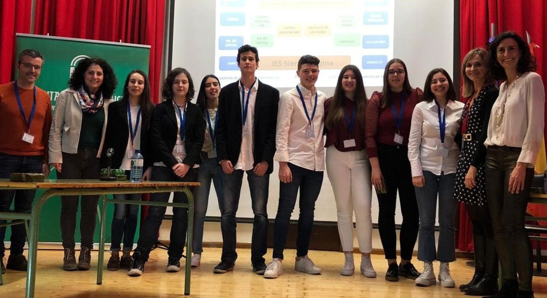 Ganadores del II Torneo de Debate Educativo Andaluz.