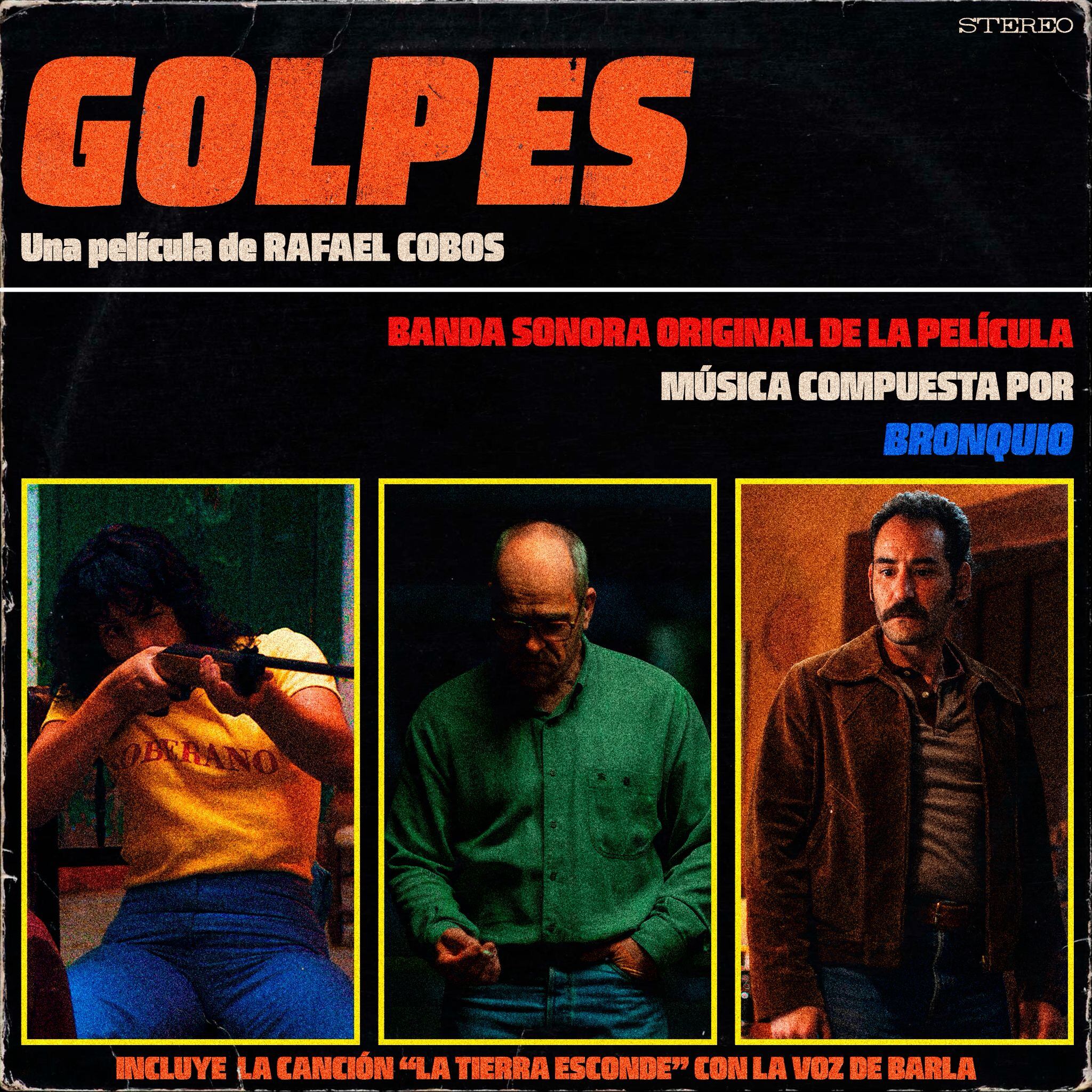 Carátula de la película 'Golpes'