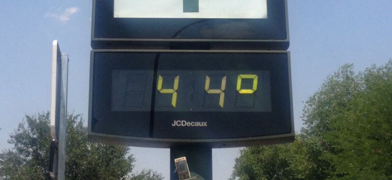 Un termómetro de Toledo