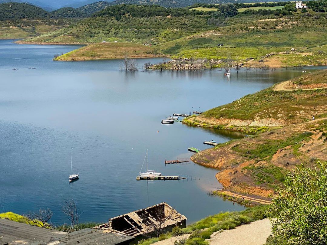 Embalse La Breña II, en Almodóvar del Río, Córdoba