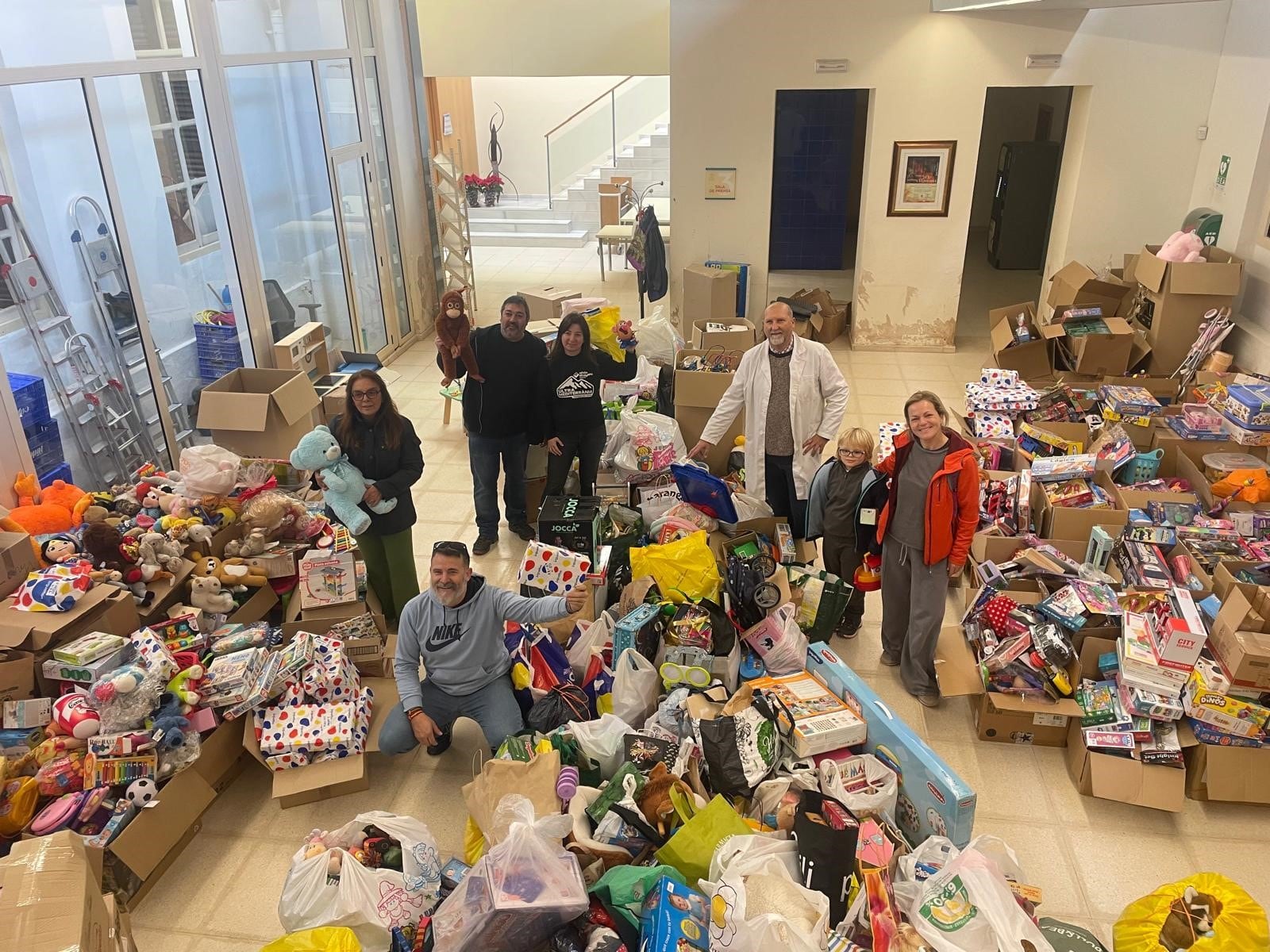 Recogida de juguetes para los niños afectados por la DANA