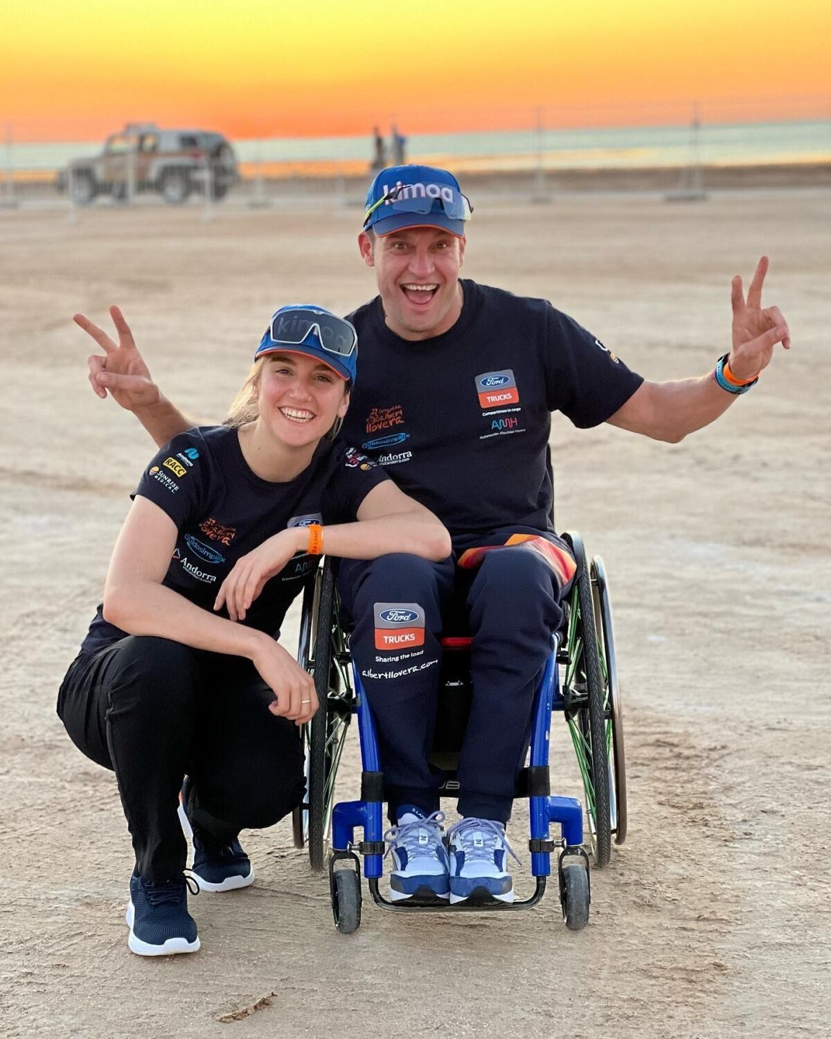 Albert Llovera i Margot Llobera.