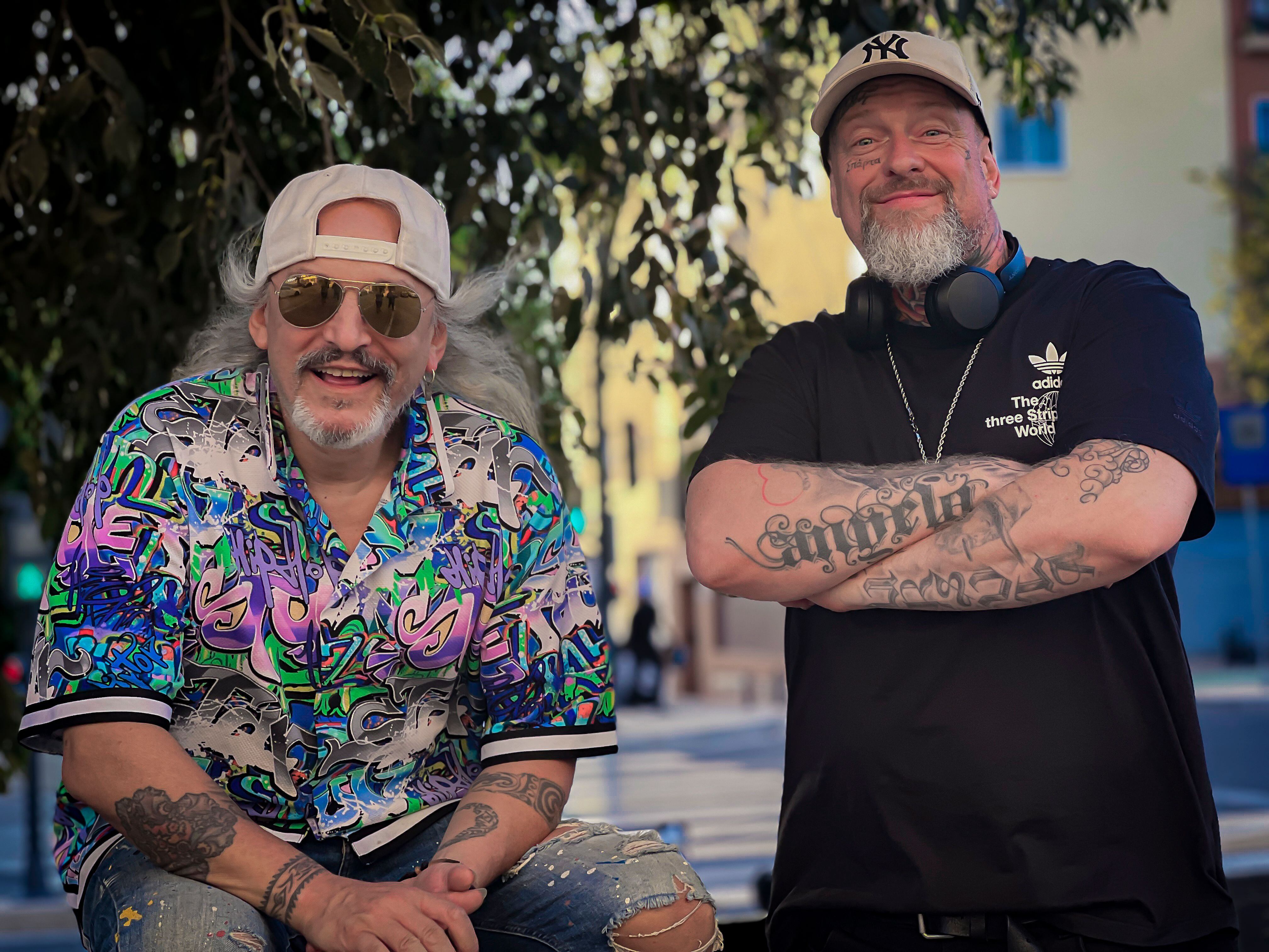 Los componente de O’Funk’illo en Icónica Santalucía Sevilla Fest