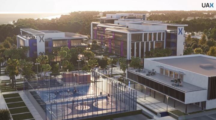 Recreación del nuevo campus en Málaga