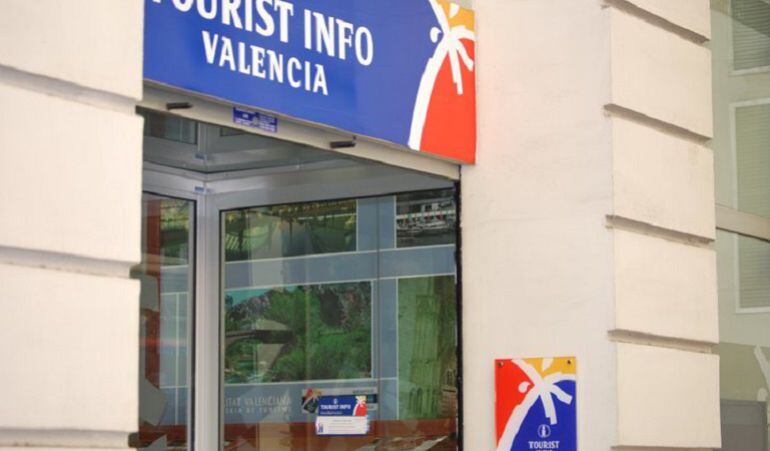 Oficina de turismo de la calle La Paza