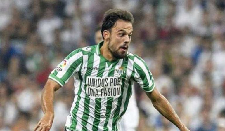 Javi Matilla en su etapa como jugador del Real Betis