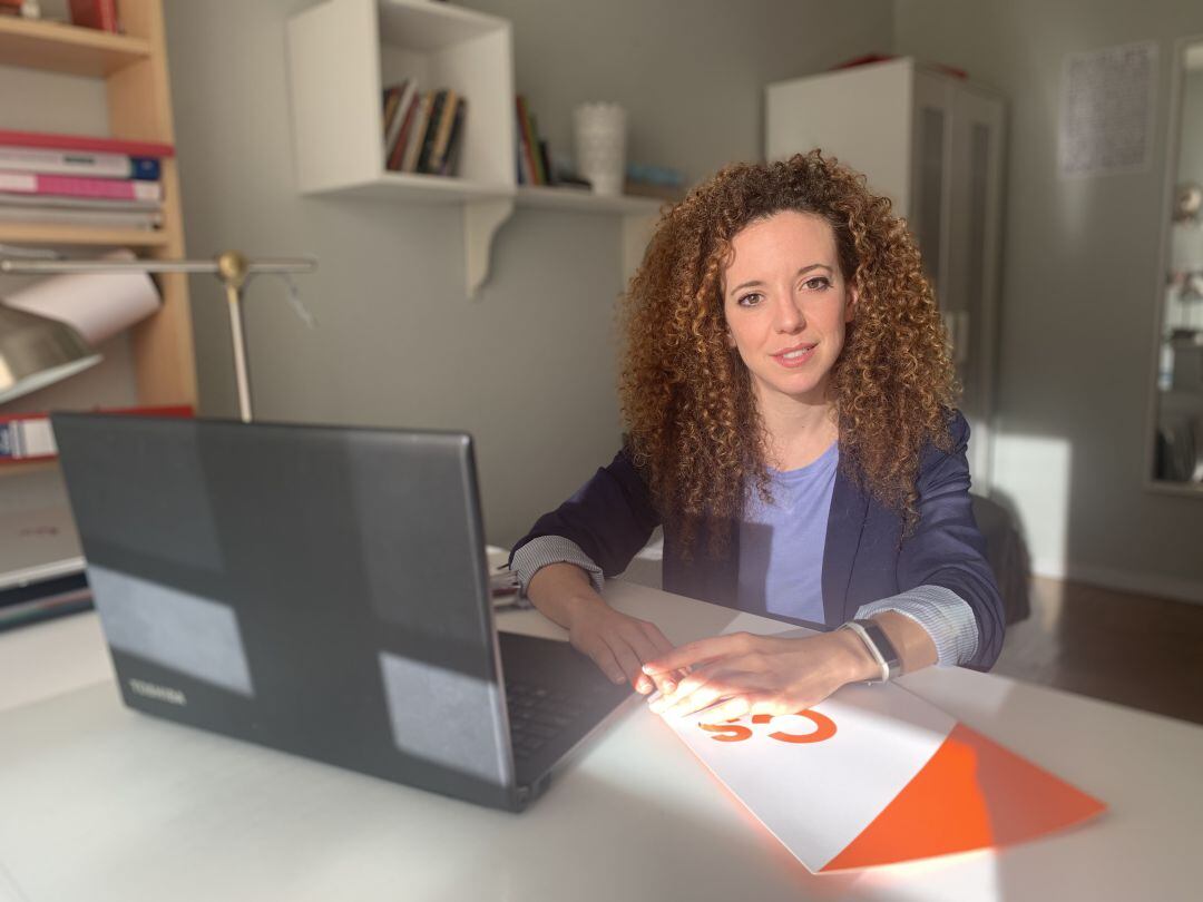 Noemí Otero, portavoz del Grupo Municipal Ciudadanos