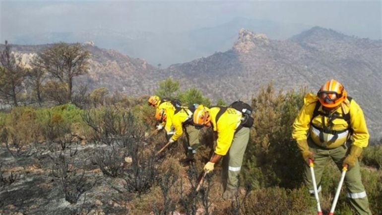 Incendio Montán