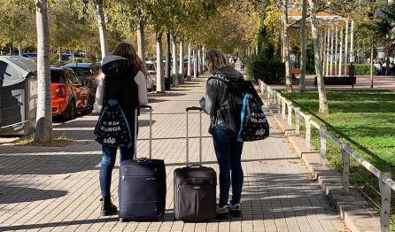 Miles de personas han venido de otros puntos de España y del mundo para correr el Maratón de València.