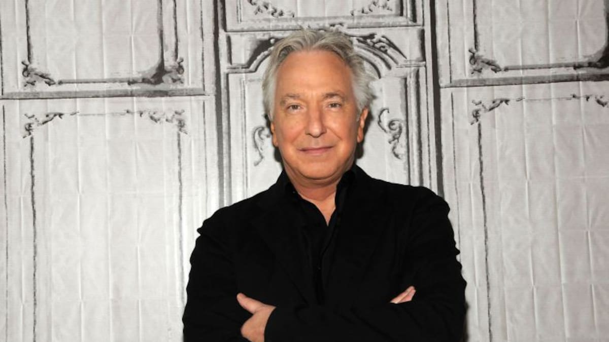 La voz de Alan Rickman