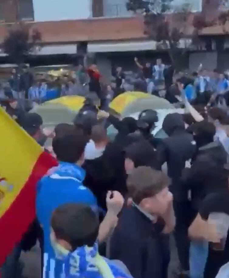 13 heridos por un atropello masivo en los aledaños del RCDE Stadium