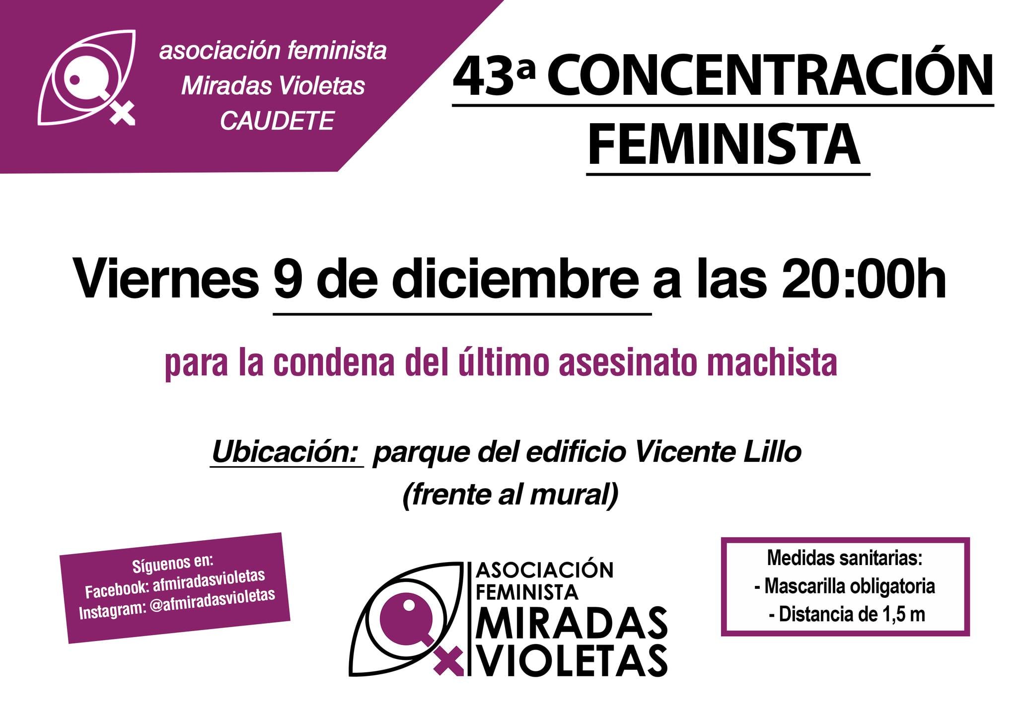 Cartel de la concentración de este viernes