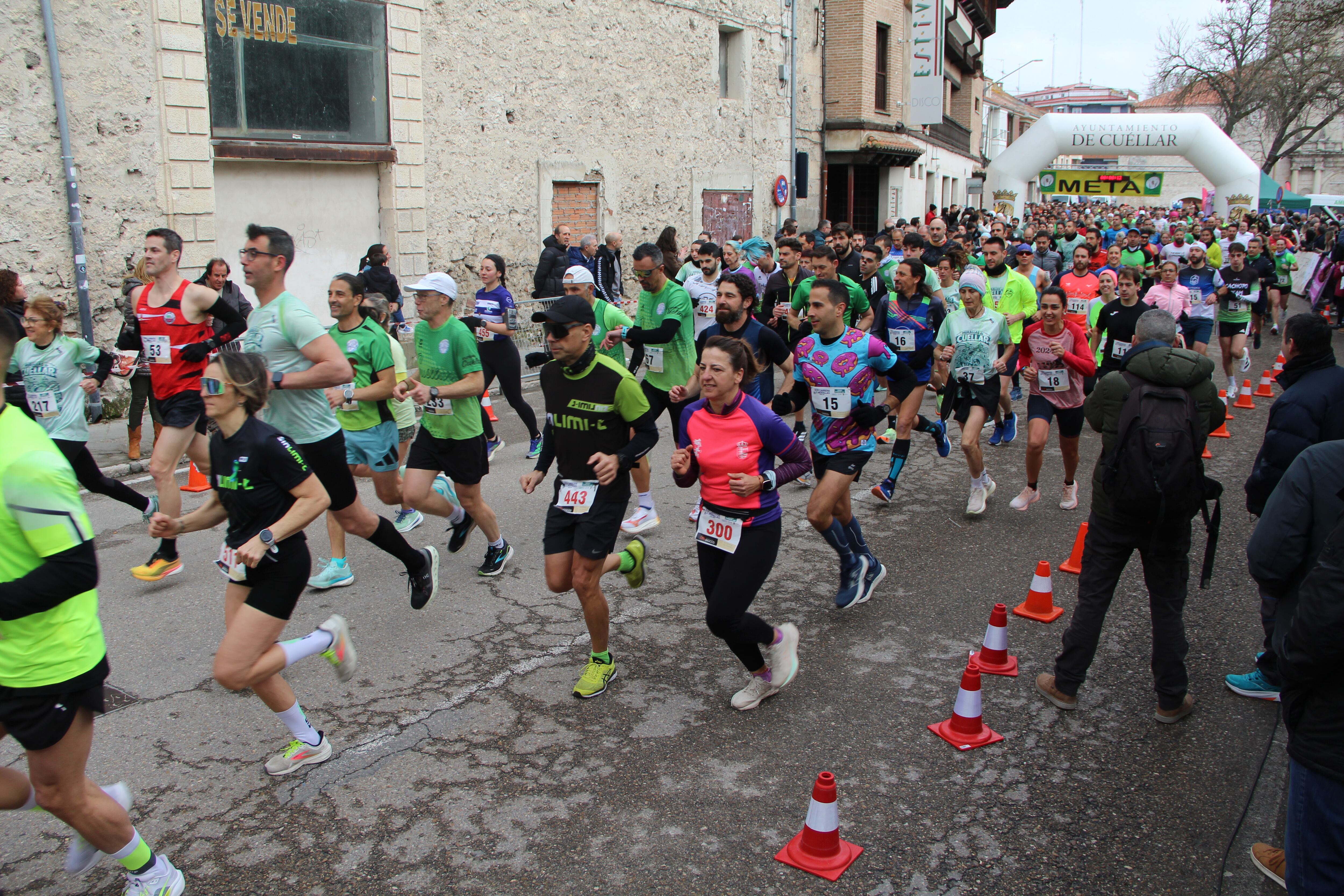 Salida Carrera Murallas de Cuéllar 2026