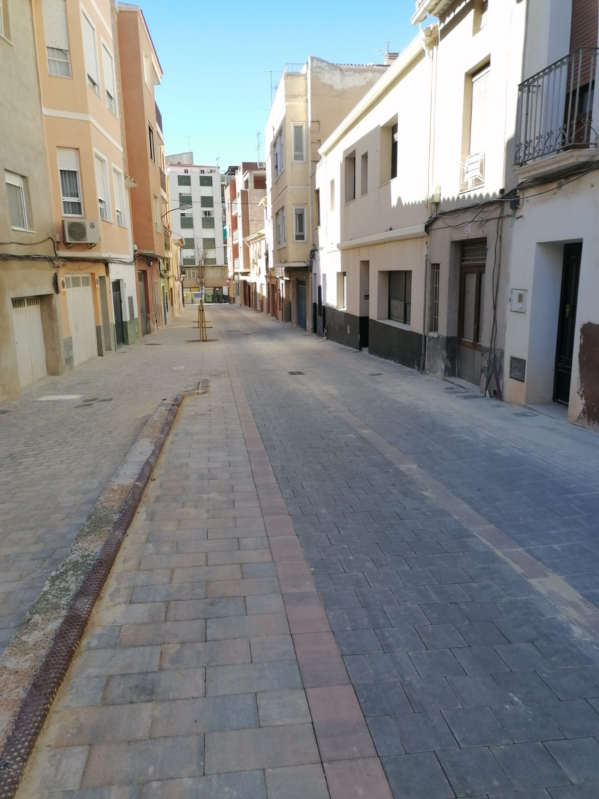 Obras en el barrio de San Antón