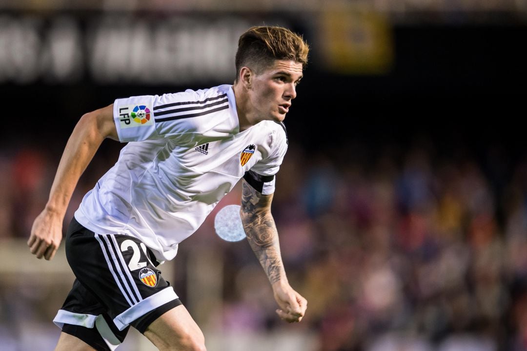 Rodrigo de Paul en su etapa en el Valencia