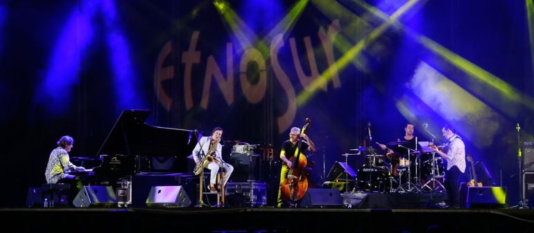 Uno de los conciertos celebrados durante la vigésima edición de Etnosur.