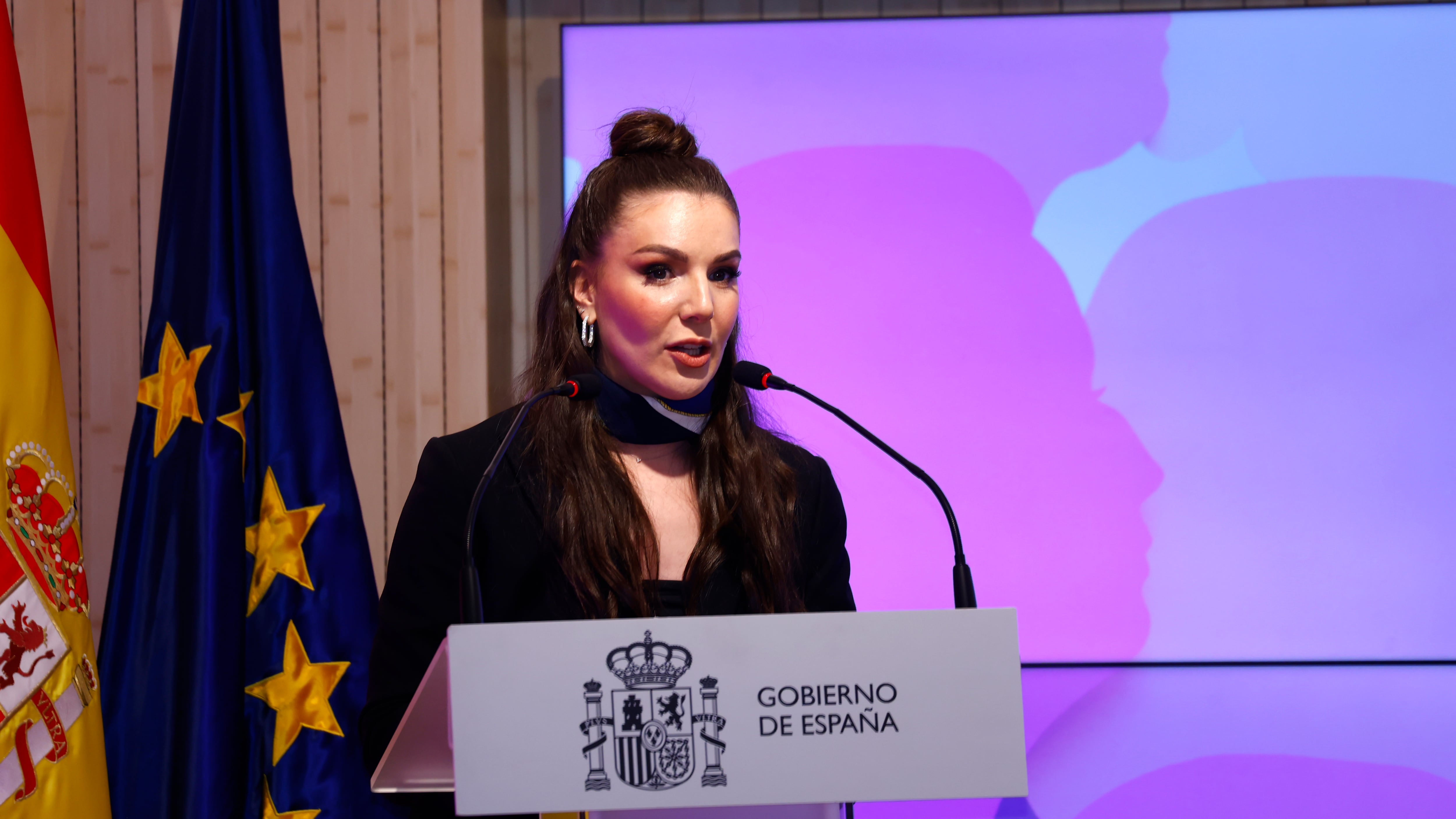 Inés Hernand en los premios &quot;8M. 8 Mujeres, 8 Motivos&quot;