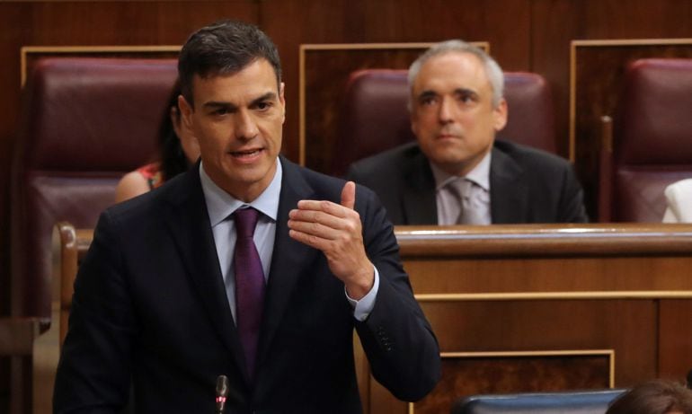 El presidente del Gobierno, Pedro Sánchez.