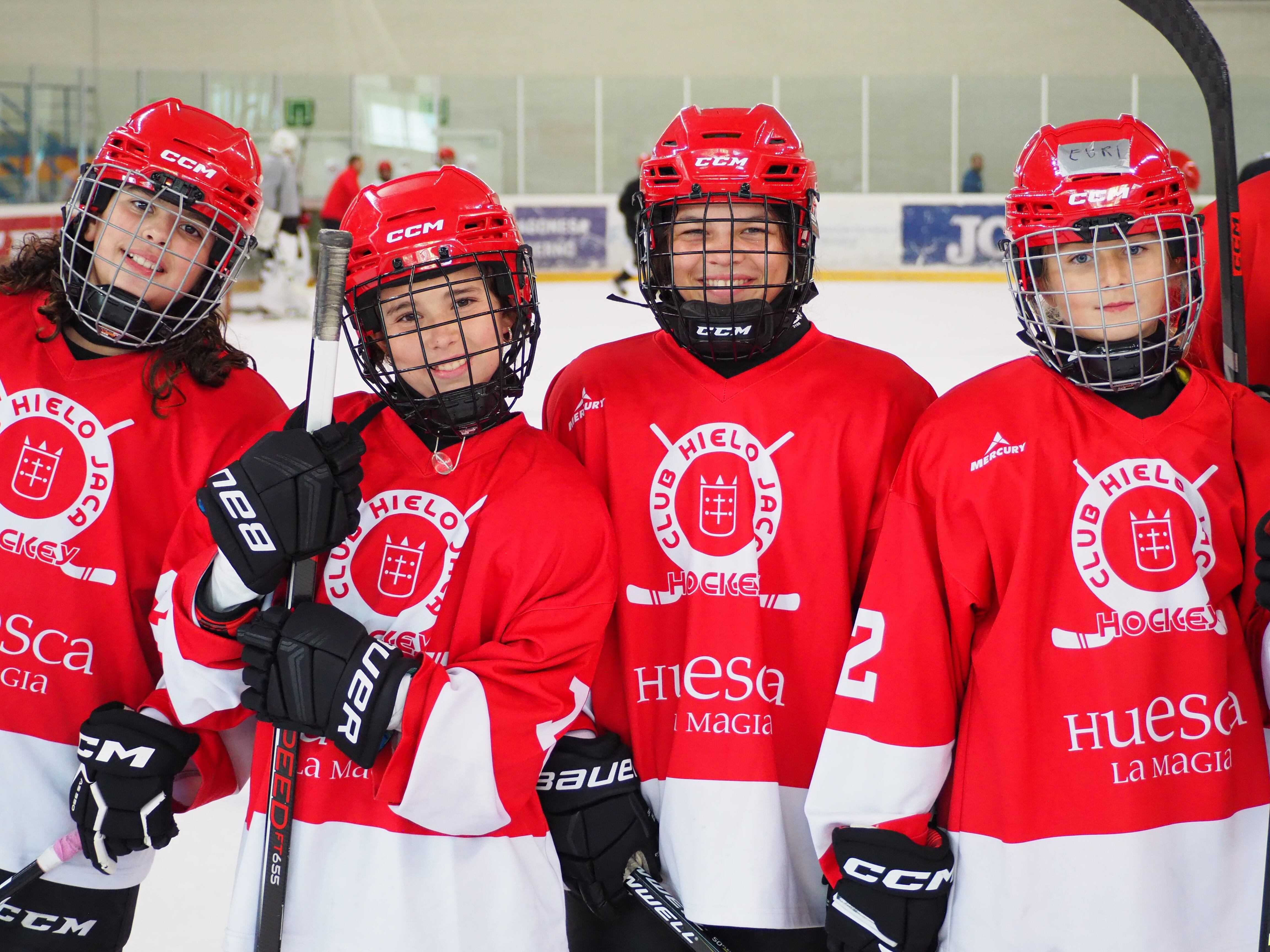 Jóvenes pero con un gran potencial en el hielo (Foto: A. Betrán)