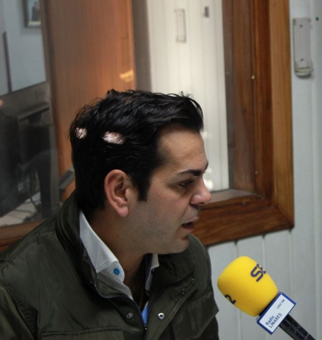 Juan Diego Requena en Radio Linares.